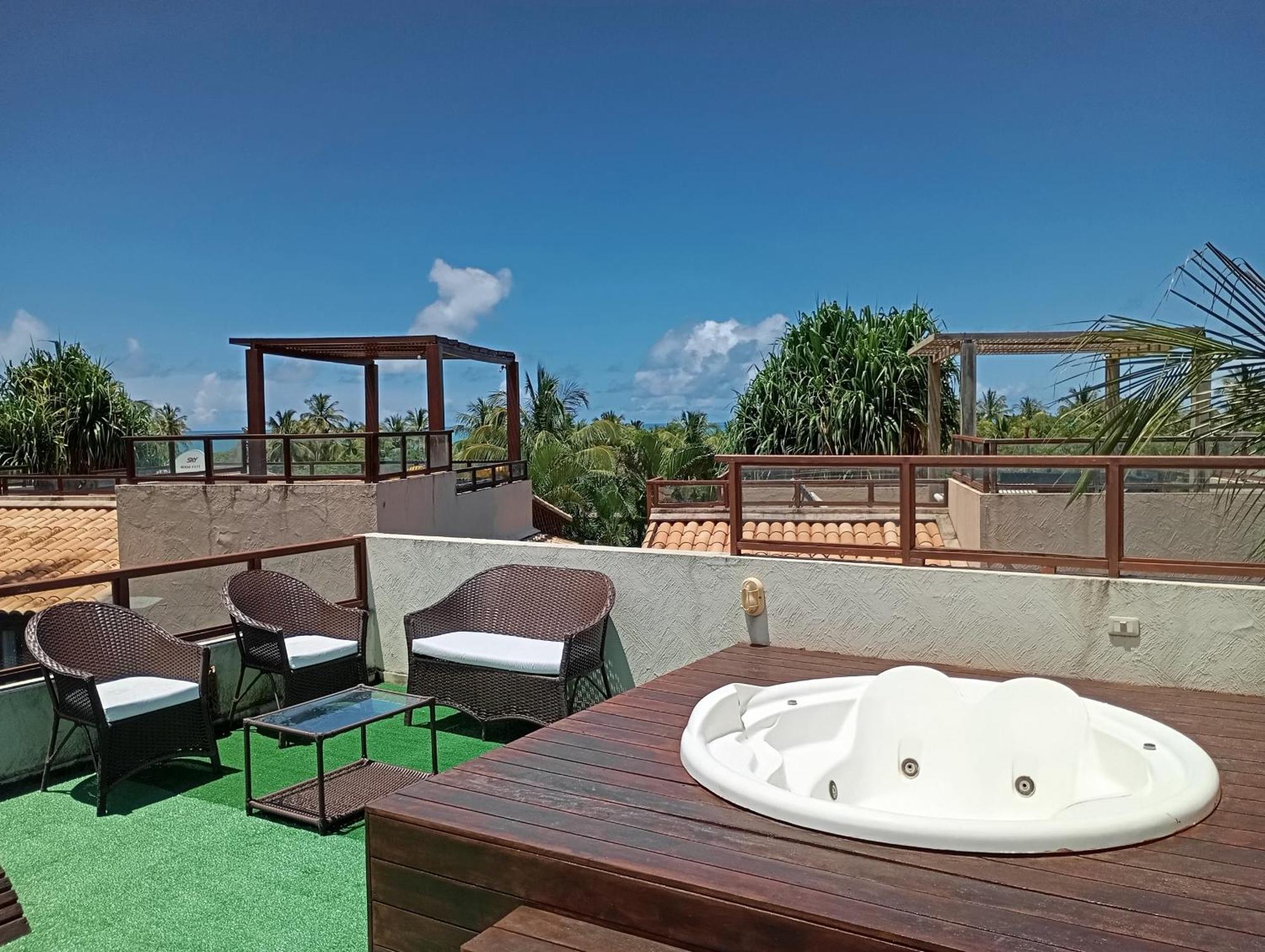 Pipa Beleza Spa Resort_Chale Duplex/Jacuzzi Praia de Pipa Exterior foto